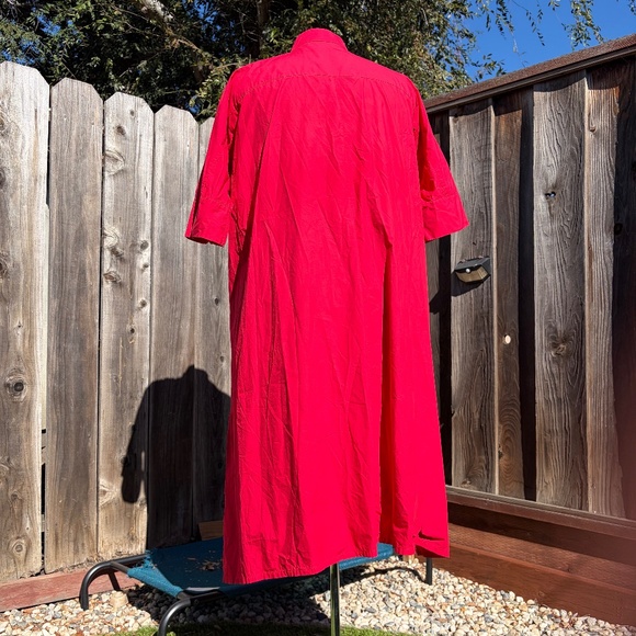 The Everywhere Everyday Shirt Dress - Raspberry L (12-16) - Picture 3 of 6